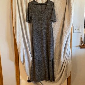 Maxi Elbow-Length Dress